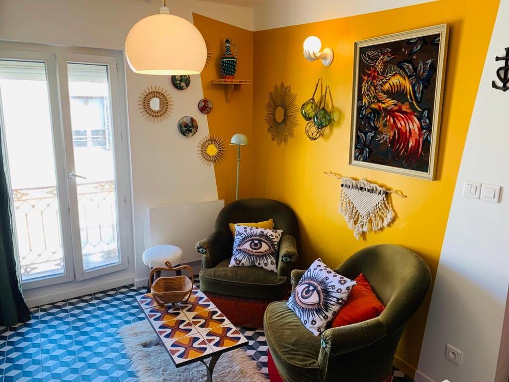 Chez Dede Macrame, Les Halles Et Le Coeur Setois ! Sète Buitenkant foto